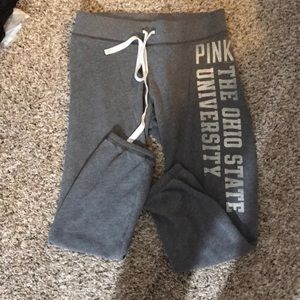 VS PINK OHIO STATE SWEATPANTS